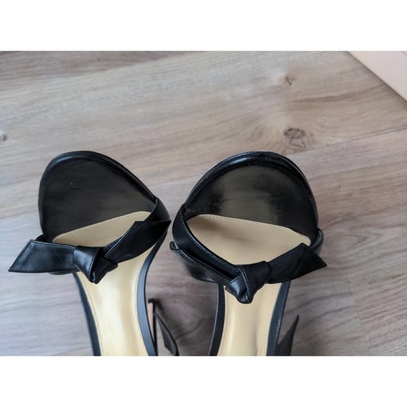 Alexandre Birman Clarita 100 Knot Sandal Heels Stilleto Black - Picture 7 of 12
